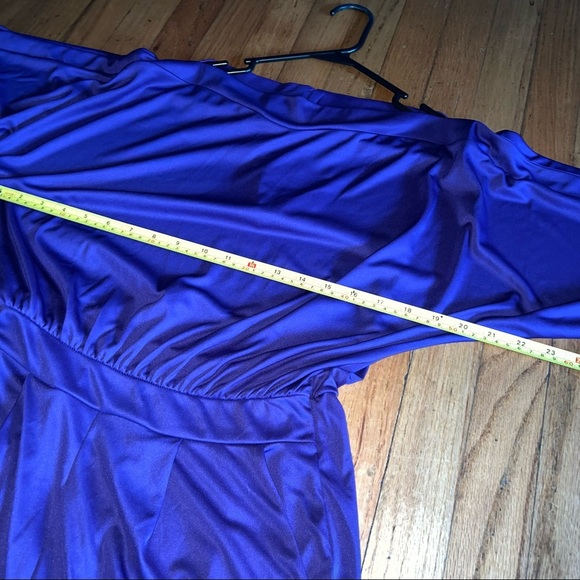 Purple KOH KOH Batwing Sleeve Casual Pantsuit Jumpsuit - - Picture 9 of 11